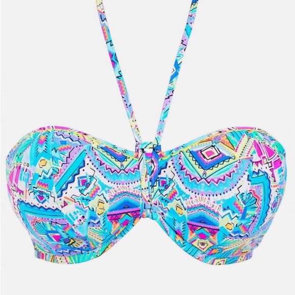 Freya Aztec bikini top 30G - Picture 2 of 6